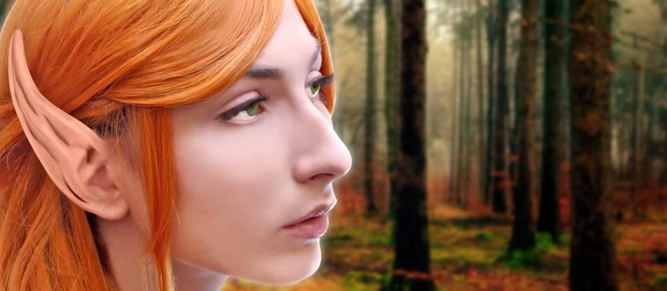 Orejas de Elfo Espuma Látex Prótesis Adulto Halloween Accesorio Foto 2 de 2