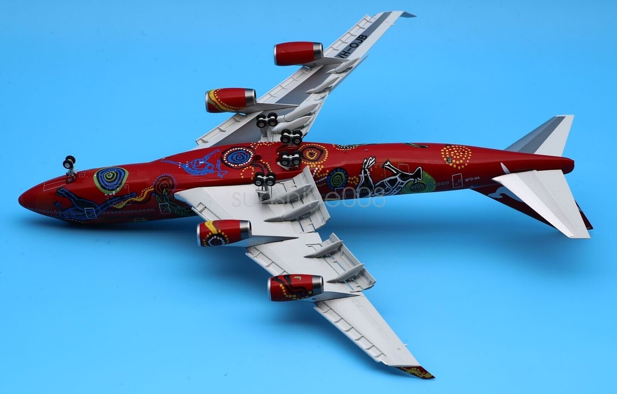 航空機・ヘリコプター JC Wings 1:200 QANTAS B747-400 VH-OEJ JC Wings 1:200 Qantas Airlines Boeing B747-400 Diecast