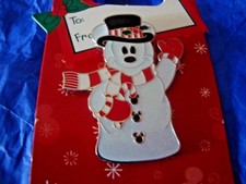 Mickey Christmas Snoman Disney Pin on Original Card 
