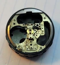 Vintage Bulova Accutron 214 Part 709 Movement Pillar Plate USA M5 1965