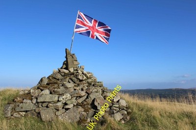 Photo A3 Benbeoch summit cairn Dalmellington Taken three days after the  c2014