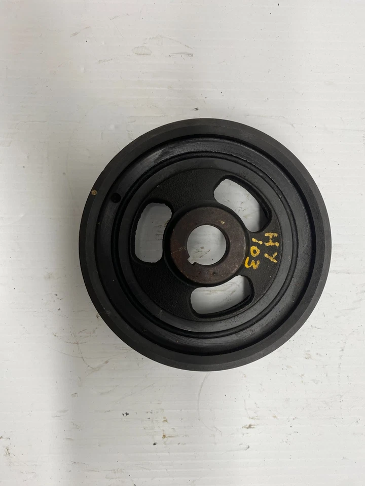 1994 - 1995 HYUNDAI SCOUPE 1.5L BALANCEADOR HARMÔNICO DE 4 CILINDROS FABRICANTE DE EQUIPAMENTO ORIGINAL, 309-50258 - Imagem 3 de 3