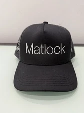 Matlock on CBS Cast And Crew Season 1Trucker Hat Rare Starring Kathy Bates