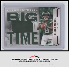 2021 Rookies & Stars #BT-14 Elijah Moore Big Time Relics RC #/199
