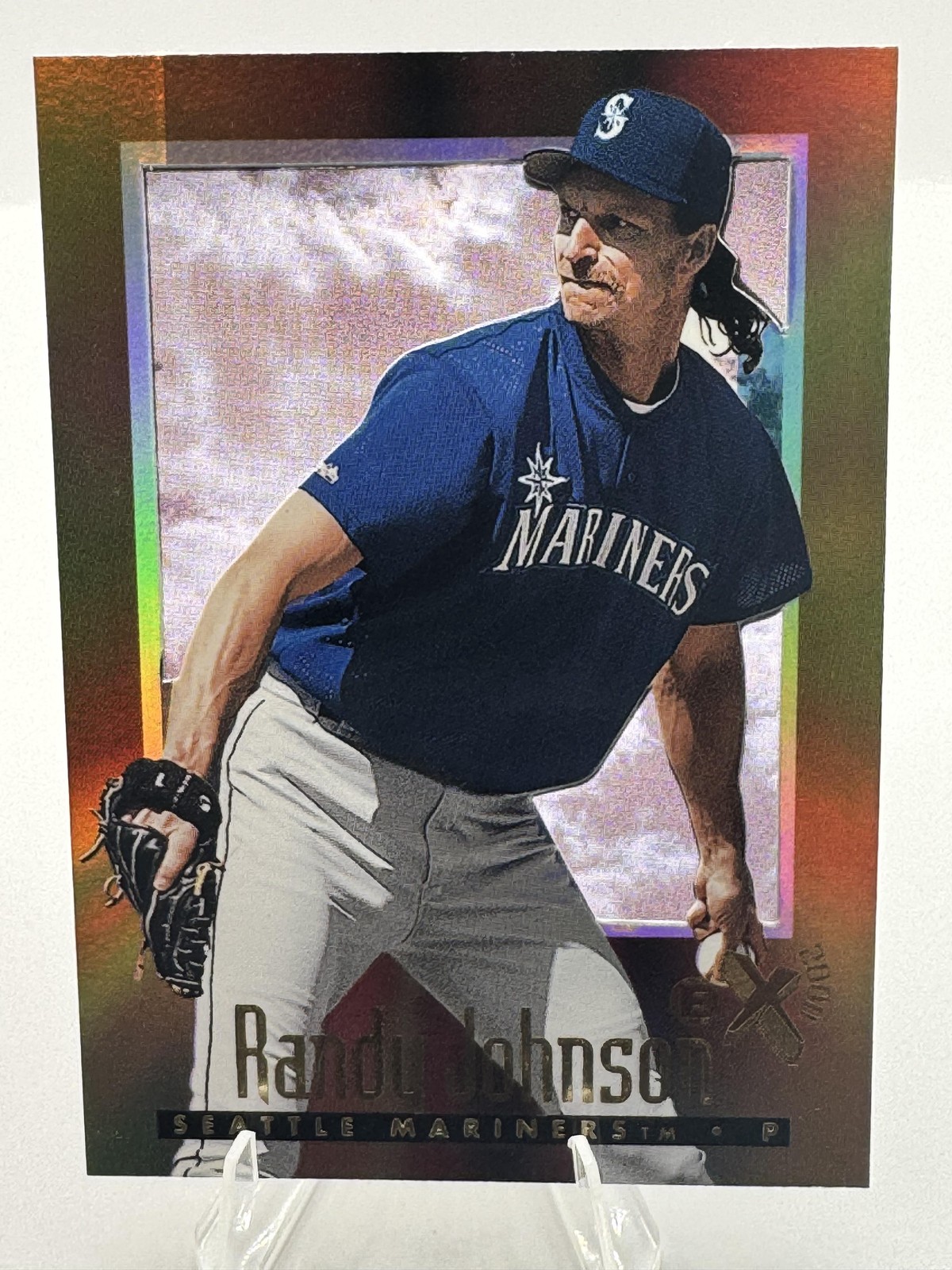 1997 SkyBox E-X2000 #41 Randy Johnson 2401 MLB Seattle Mariners