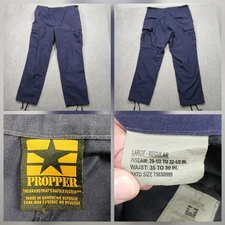Propper Tactical Cargo Pants Men's Large Regular Navy Military BDU
