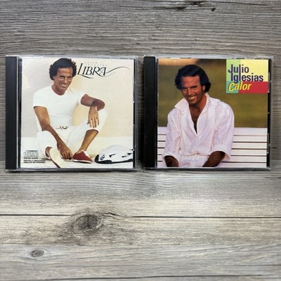Julio Iglesias   Libra, Calor (Lot of 2 CDs)