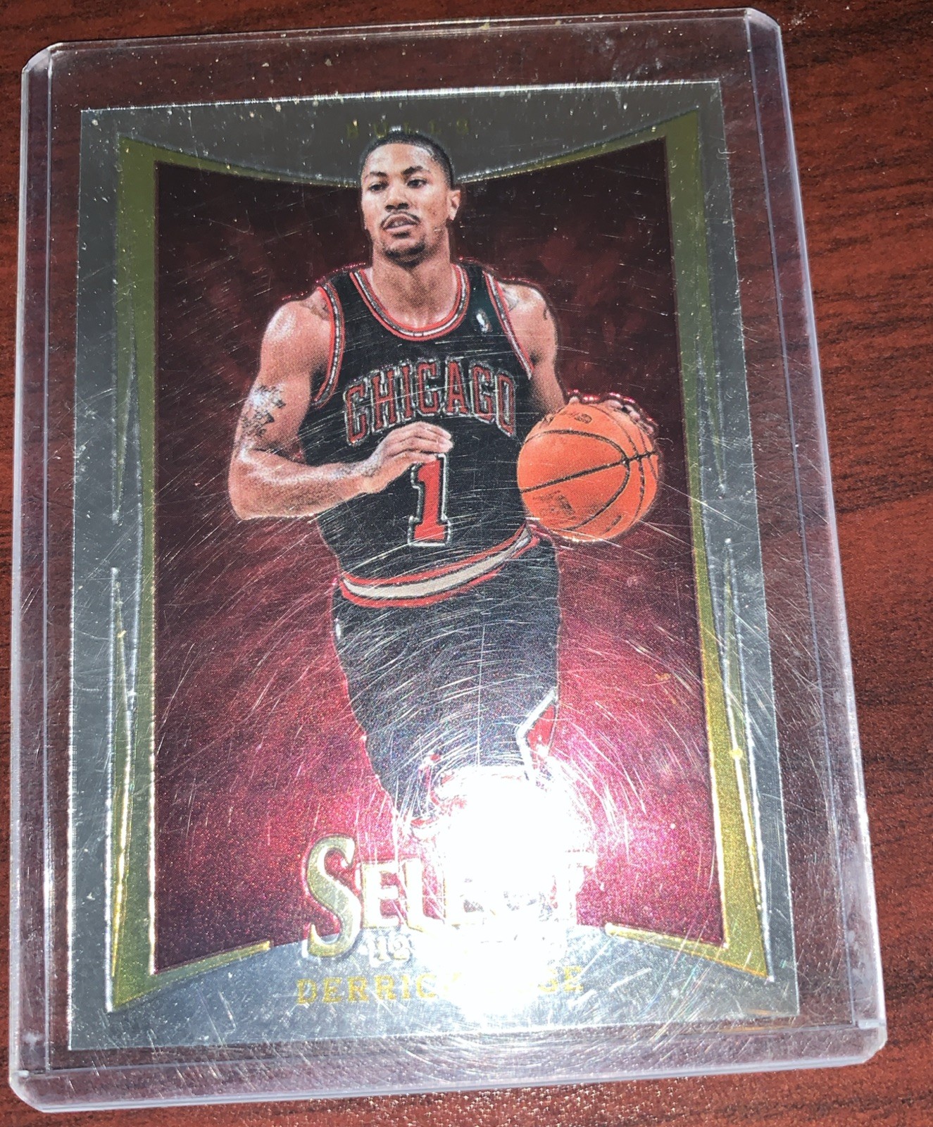 Derrick Rose Select Basketball Card Bulls 2012-13