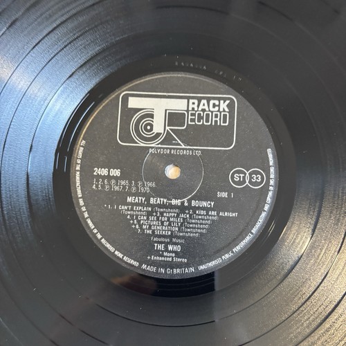 THE WHO - MEATY, BEATY, BIG & BOUNCY EX+/NEAR MINT VINYL LP - Bild 9 von 14