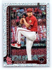 2025 Topps #229 Erick Fedde Confetti A