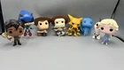 Lot Of 8 Misc Disney Pop Vinyl Figures, Toy Story, Pokémon, Frozen, Sonic Loose