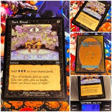 MTG Dark Ritual 🇬🇧 ⚫ EX Magic the Gathering Mercadian Masques 1999 OG Mana