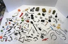 VINTAGE 1980’s 3 3/4 GI JOE original Parts & Weapons Lot Assorted Accessories