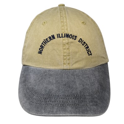 Northern Illinois District Baseball Cap Multicolor One Size Adjustable Anvil
