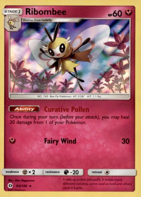 SM Base Set #93/149 Ribombee
