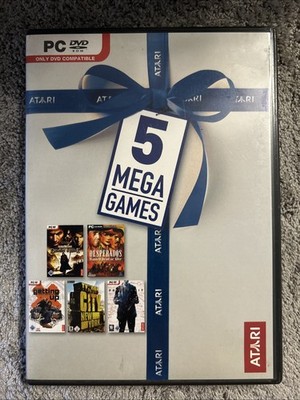5 Mega Games - PC Games - Atari - 5x DVD - FSK 16