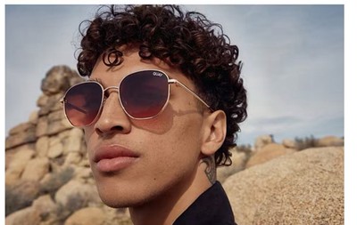 Quay Australia Unisex Big Time Round Sunglasses