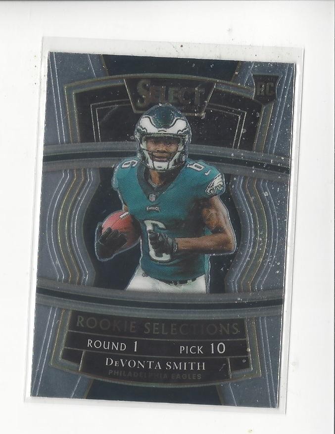 2021 Select Rookie Selections #9 DeVonta Smith RC Eagles