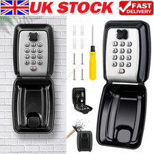 Key Safe Wall Mounted Police Approved Key Lock Box Outdoor Heavy Key Lock Box UK