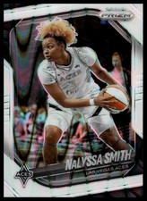 2025 Panini Prizm WNBA #119 NaLyssa Smith White Seismic Prizms