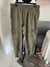 Anthropology Sanctuary Clothing Pants Womens XL Cargo Casual Classic Olive