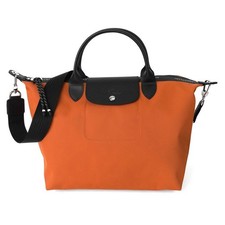 Longchamp Le Pliage Energy Shoulder Tote Bag 2Way Bag M Orange Outlet NEW