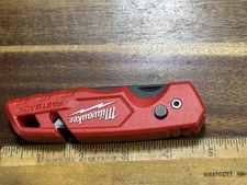 MILWAUKEE FASTBACK LOCKBACK CARPET KNIFE UTILITY RAZOR EDC  18 65