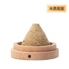 Aged moxa moxibustion moxa cone compressed moxa  艾锥 艾塔（20PC +1PC base）