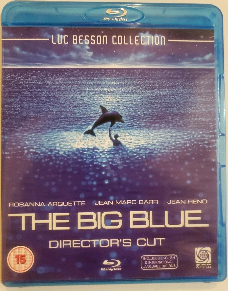 The Big Blue - Luc Besson Blu-ray In Excellent Condition Free P&P