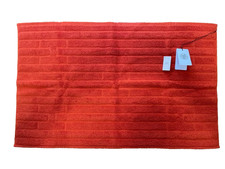 HERMES Stairs 100 Cotton Bath Towel/Beach Towel Orange mint gift 40 x 70 cm