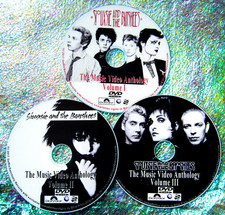 SIOUXSIE and The BANSHEES and Creatures Music Video Anthology 3 DVD Set 59 Vids