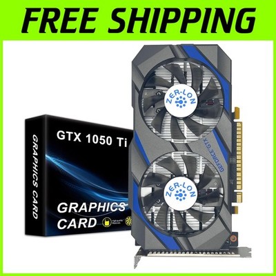 Low Power 1050 Ti Graphics Card, 75W Consumption