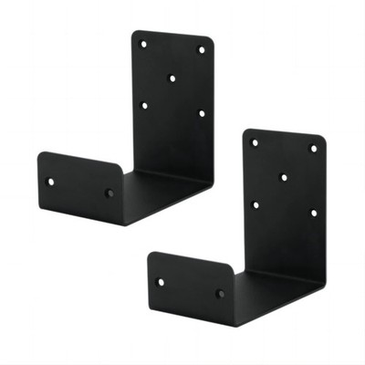 Heavy Duty Floating Fireplace BeamStyle Mantel Support Brackets 6x6x4 In 2 PCS