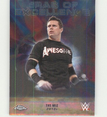 2026 Topps Chrome WWE #ERA-1 The Miz Eras of Excellence