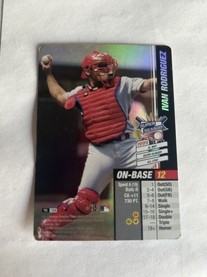 2003 MLB Showdown Ivan Rodriguez Pennant Run Super Season Foil 