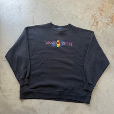 Vintage 90 s Winnie The Pooh Disney Embroidered Crewneck Sweatshirt Size XL