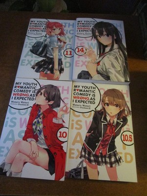 My Youth Romantic Comedy Is Wrong as I Expected (4 Books)