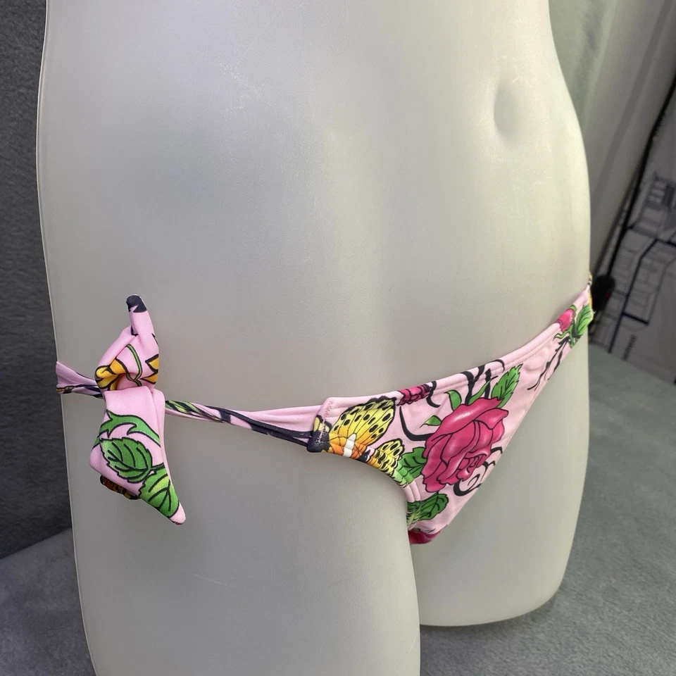 Bikini Cia Maritima 2 piezas talla M rosa floral rosa mariposa brasileño Foto 4 de 4