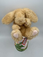 Douglas Brown Lil Baby Bunny Stuffed Animal Plush Lovey Toy 7 in ADORABLE