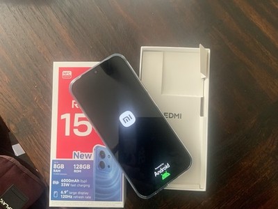 Xiaomi Redmi 15C 128 GB Midnight Black