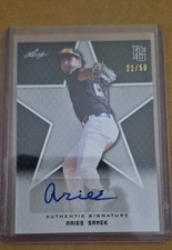 2020 Leaf Perfect Game National Showcase - Aries Samek #BA-AS2 /50 (AU, RC)