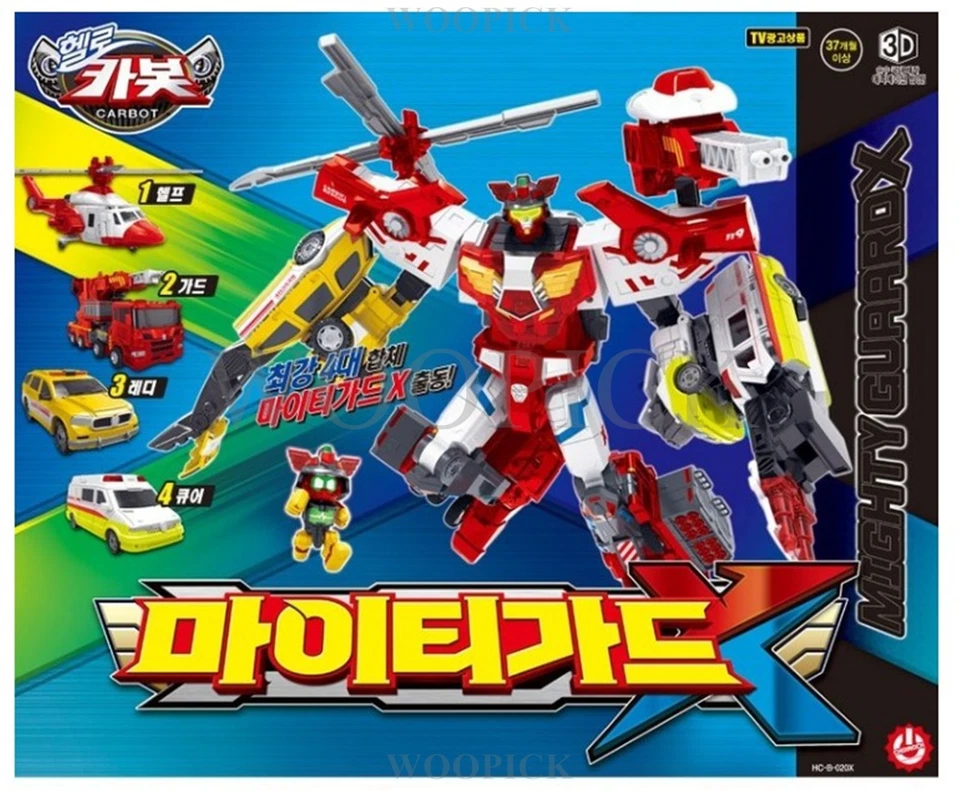 Hello Carbot MIGHTY GUARD X Transformer Car Robot Figure Toy MightyGuard 2025 - Image 2 of 4