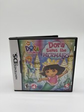 Nintendo DS - Dora Saves the Mermaids - Complete in Box w/ Manual
