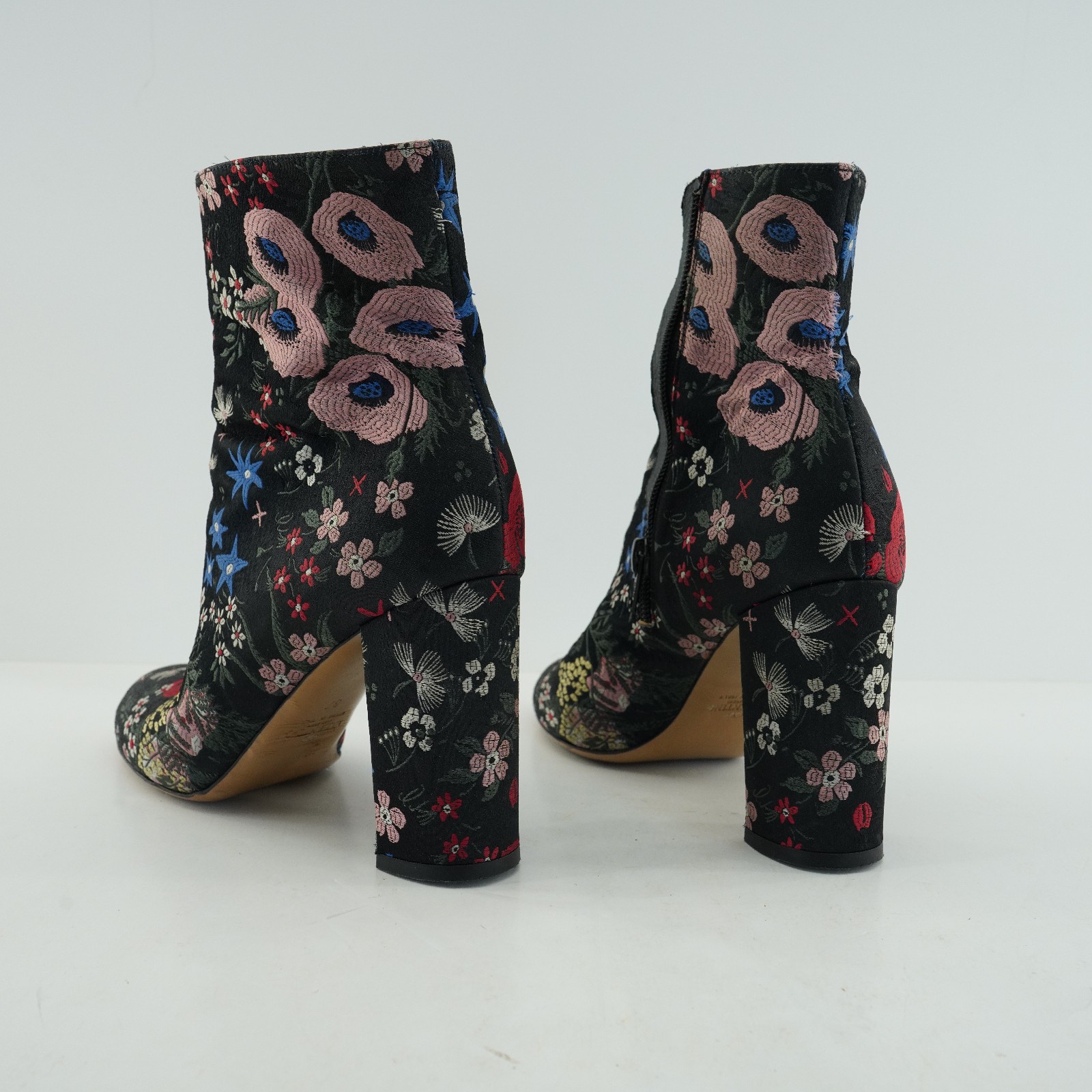 Valentino Garavani Floral Printed Ankle Boots Embroidered Women Multicol Size 37 thumbnail 6