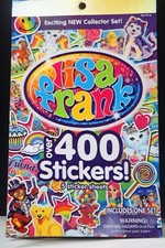 Lisa Frank Sticker Collector Set Over 400 Stickers 5 Sheets Animals  Insects