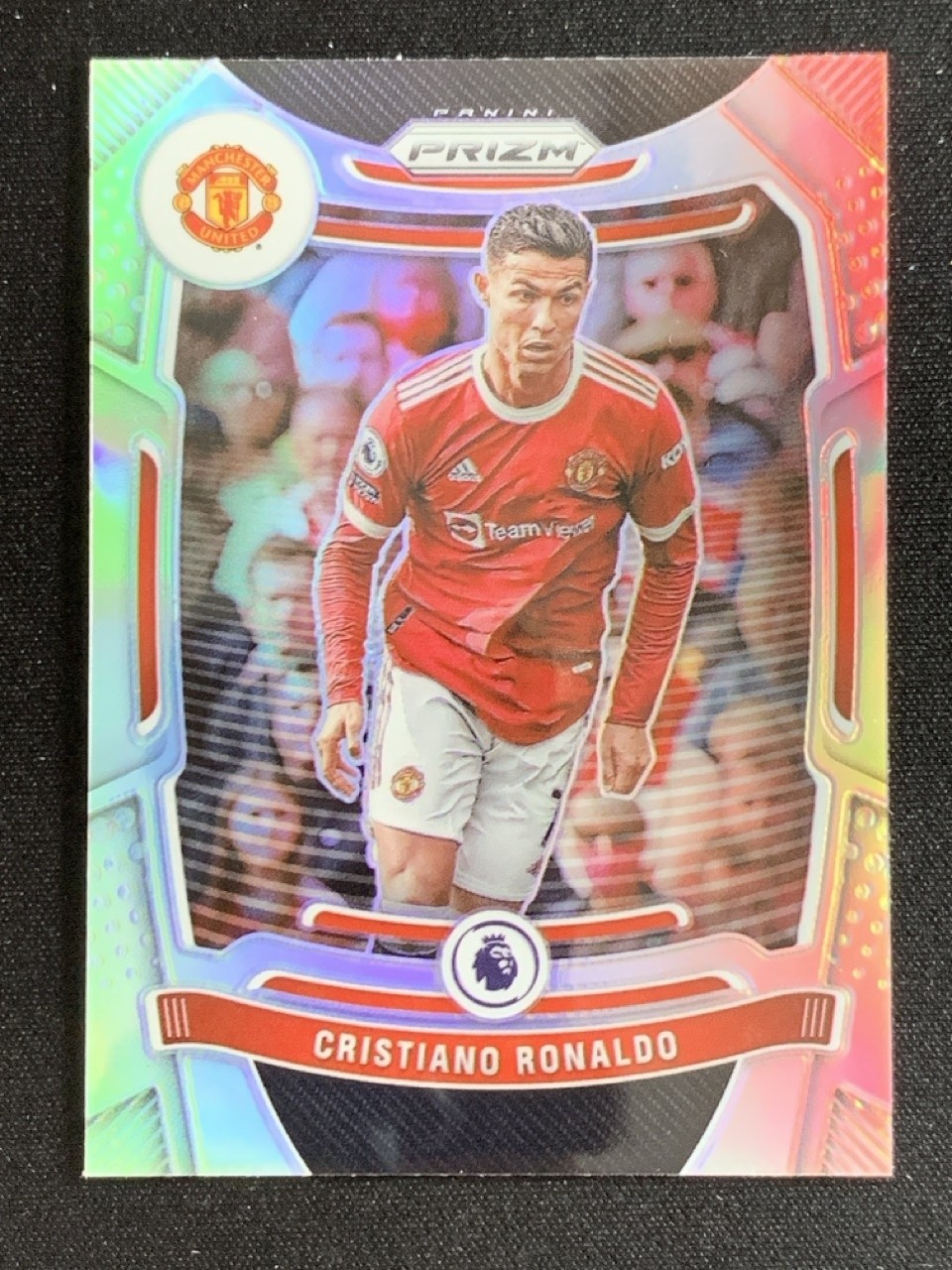 Cristiano Ronaldo 2021-22 Panini Prizm Premier League Silver Prizm #283 -9uo