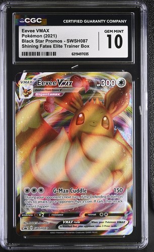 Eevee VMAX graded CGC 10 for sale on eBay