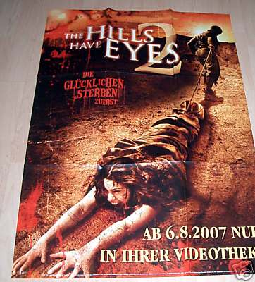 Filmposter A1 Neu Filmplakat The Hills Have Eyes 2 II