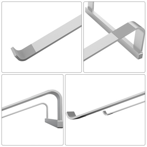 Computer Desk Portable Laptop Stand Laptop Computer Stand Notebook Silver Holder - 第 6/12 張圖片