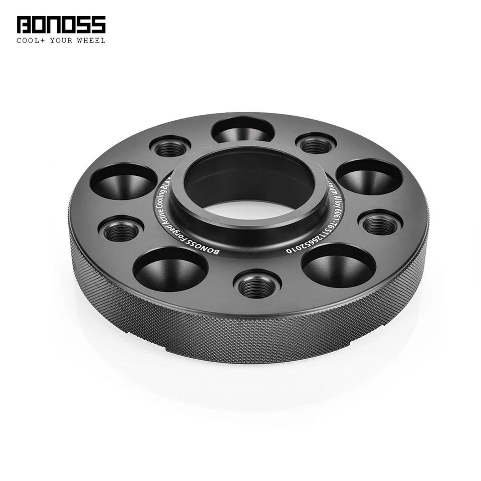Espaciador de rueda BONOSS 2x25mm+2x30mm 5x112 para Mercedes Benz Clase C AMG C63, C63 S Foto 3 de 4